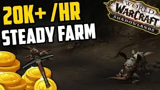 Solo Steady 20k+ Gold per Hour Old Material Goldfarm - Ghost Iron Mining - Shadowlands Goldfarm