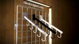 DIY Five-Hook Gridwall Waterfall Faceouts .avi