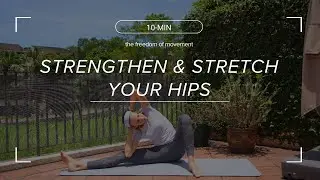 Strengthen & Stretch your Hips 🩵10-MIN