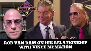 Rob Van Dam on his Relationship with Vince McMahon
