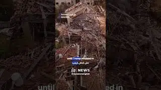Tel Aviv in ruins after Iranian missile strikes during 12-day war