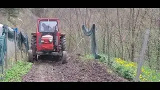 H M the Tractor Red