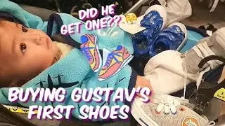 FILIPINA BRITISH LIFE IN UK / No shoes for Gustav?? Buying baby shoes at Tesco / Vlog 42