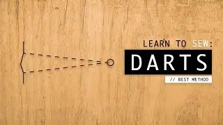 How To Sew A PERFECT Dart | Best Method For Beginner & Advanced Sewers!