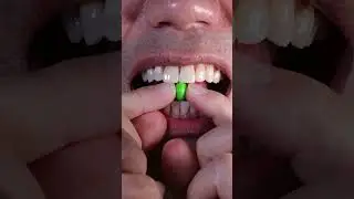 Satisfying ASMR | Green Skittles