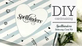 Unboxing | Spellbinders Card Kit of the Month | February 2020 | Unicorn Dreams