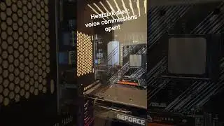 heatsink died, voice commissions open!