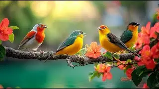 Relaxing Piano and Bird Sounds | Peaceful Nature Music for Sleep, Study & Relaxation