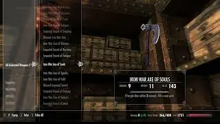 Iron War Axe of Souls