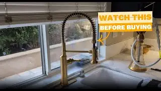 The Perfect Kitchen Faucet for a Modern, Luxe Aesthetic!