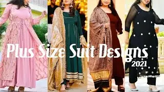 Latest Punjabi Suit Design Ideas For Plus Size Girls || Kurti With Palazzo Design || by Look Stylish