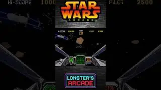 This Star Wars Arcade Run Was Insane #arcade #retro #starwars