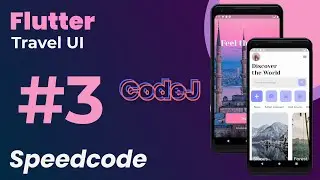 Flutter Travel App | UI Speedcode