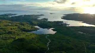 A flight over the Incredible Assynt, Scotland. #4kstatus