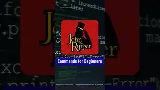 John the Ripper Commands for Beginners #kalilinuxtools #johntheripper #axximuminfosolutions
