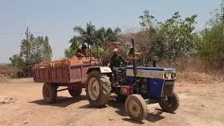Amravati Wala Aamir || bricks manufacturer || Bricks Loading on tractor || Amravati