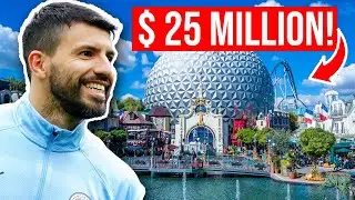 The Secret World of Sergio Aguero: Roller Coasters, Robots and More!