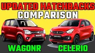 Updated Maruti WagonR vs Updated Maruti Celerio Comparison 2025|Updated WagonRvs Celerio Compare2025