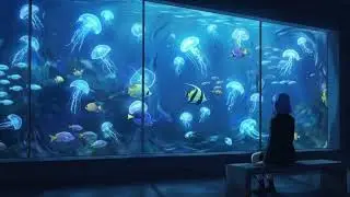 Midnight Aquarium | Deep Blue Lo-fi for Study & Decompression