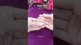 Day 3 of A&ndash;Z Crochet 🌸 Let&rsquo;s Make a Magic Ring #shorts #shortsfeed #viral