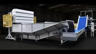 Onion and potato receival and grading line