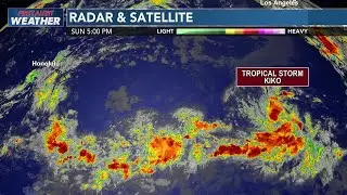 First Alert: Tropical Storm Kiko forms in Eastern Pacific