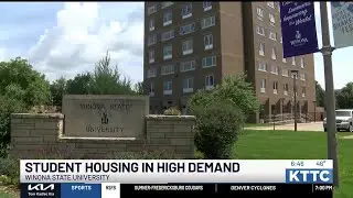 Winona State University dorms packed out with a surge of incoming freshmen