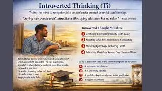 Why Quiet Men Win the Long Game (Introverted Thinking) | Quote of the Day 💭