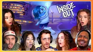 Inside Out (2015) | Sadness Takes Over 😢 Movie Reaction Compilation | First Time Watching