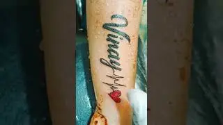 ##vinay name tattoo design new stetus video