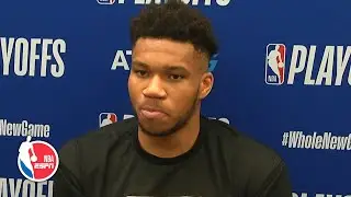 Giannis Antetokounmpo talks Bucks&rsquo; Game 1 loss to Magic | 2020 NBA Playoffs