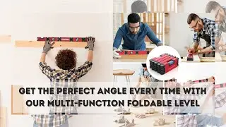 Multifunction Foldable Level - Woodworking Measurement Tools