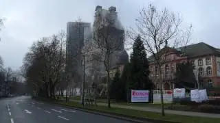 AfE Turm Sprengung - Frankfurt Tower blast (1080p)