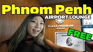 Plaza Premium Lounge at Phnom Penh International Airport, Cambodia 🇰🇭 | AMEX PLATINUM CARD ACCESS 💳