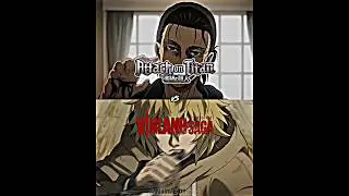 Attack On Titan vs Vinland Saga || IMO || #shorts #attackontitan #vinlandsaga #vsbattle #erenyeager