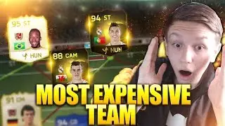 THE MOST EXPENSIVE TEAM ON FIFA 15!!!!!!!!