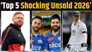 Jonny Bairstow से Jamie Smith और Akash Madhwal तक! &lsquo;Top 5 Shocking Unsold 2026&rsquo;