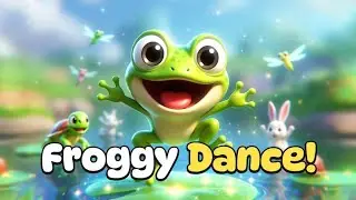 Танцевальная песенка про лягушку 🐸💚 | Детский музыкальный клип 