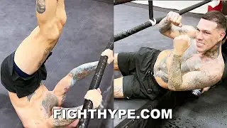 GABE ROSADO BRUTAL OLD SCHOOL AB WORKOUT; SHARPENING STEEL FOR WAR WITH JAIME MUNGUIA