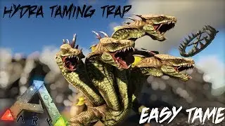 Atlas Hydra Taming Trap/ Ark Survival Evolved Modded Gameplay