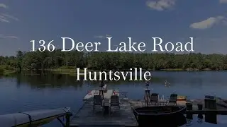 Tucked into a quiet bay along one of the widest, most scenic stretches of the Muskoka River!