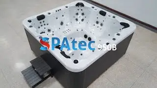 Jacuzzi spa exterior Spatec 950B blanco