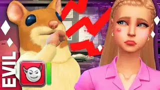 There Is Something Wrong With This Hamster... 🐹 Sims 4 Bunker Challenge Part 6
