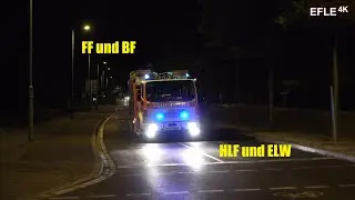 HLF 16/12 FF Leipzig-S&uuml;d + ELW 1 B-Dienst FW S&uuml;dwest