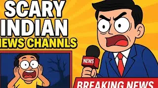 Scary Indian News Channels! | Funny Animation | Cartoon Hub