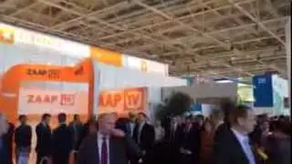 ZAAPTV on CeBIT 2014 with Angela Merkel