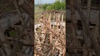 over head tank bottom dome shuttring work #oht#mp#labour #technique #contractor