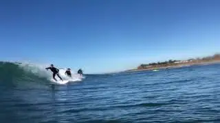 Young surfer King Nicol