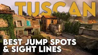 Tuscan BEST Jump Spots & Lines of Sight │ Call of Duty Vanguard Multiplayer & Ranked Play #vanguard