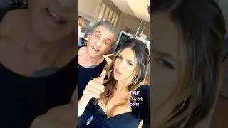Just another day with Sly and Sistine❤️ #sylvesterstallone #rambo #hollywood #sistinestallone